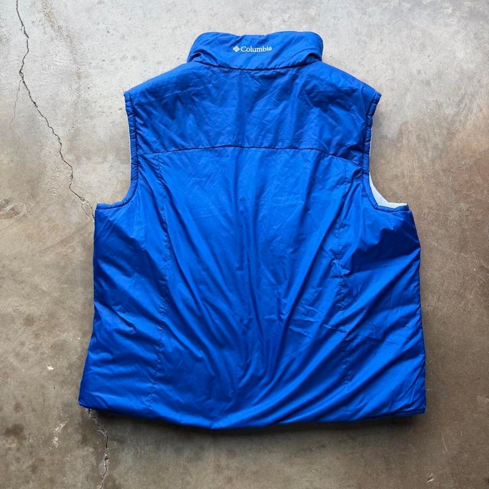 Vintage y2k Columbia Sportswear Kentucky reversible puffer vest size M - Picture 3 of 6